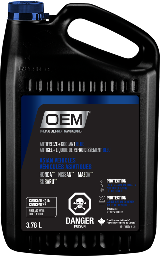 Antifreeze + Coolant BLUE  Asian Vehicles