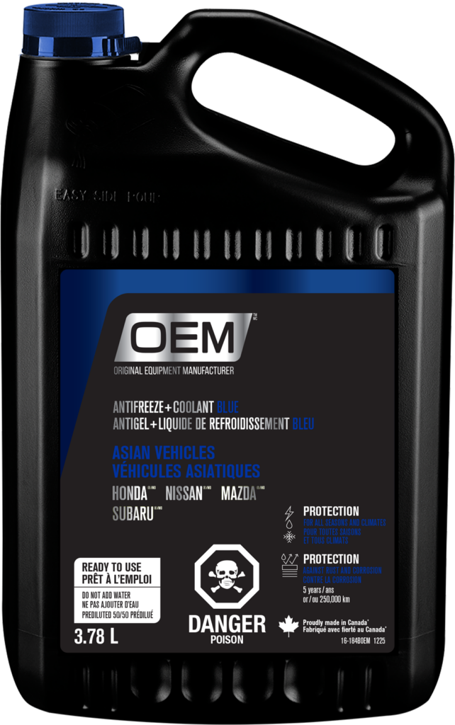 Antifreeze + Coolant BLUE  Asian Vehicles