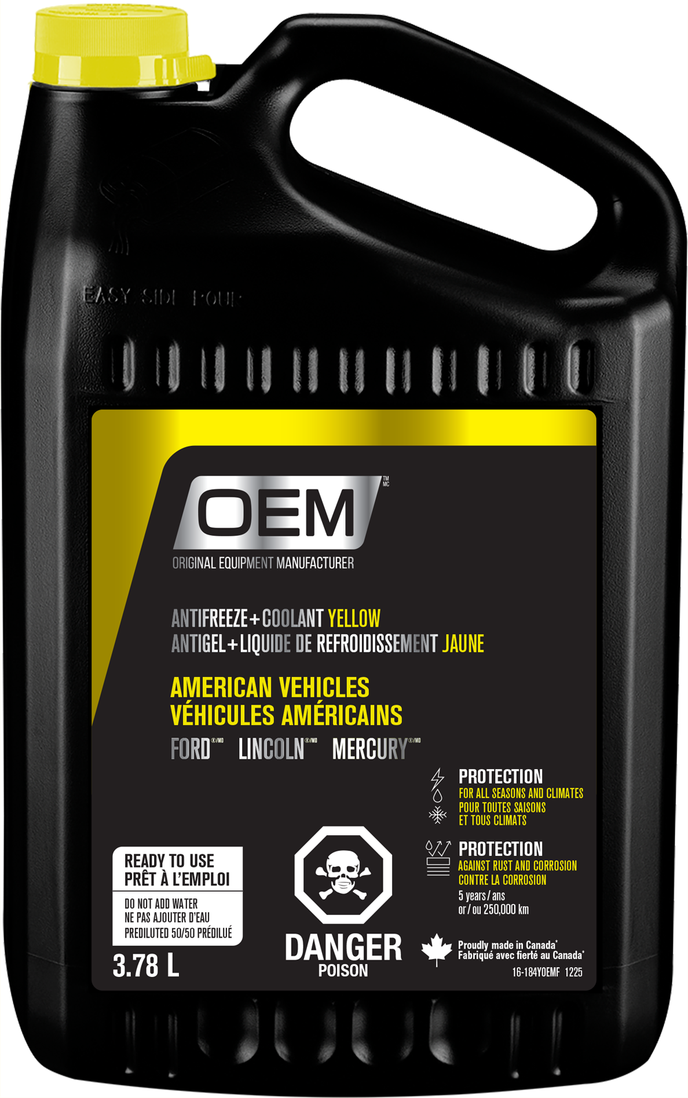 Antifreeze + Coolant Yellow American Vehicles