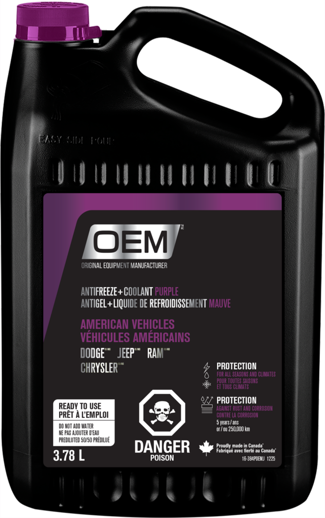 Antifreeze + Coolant Purple American Vehicles