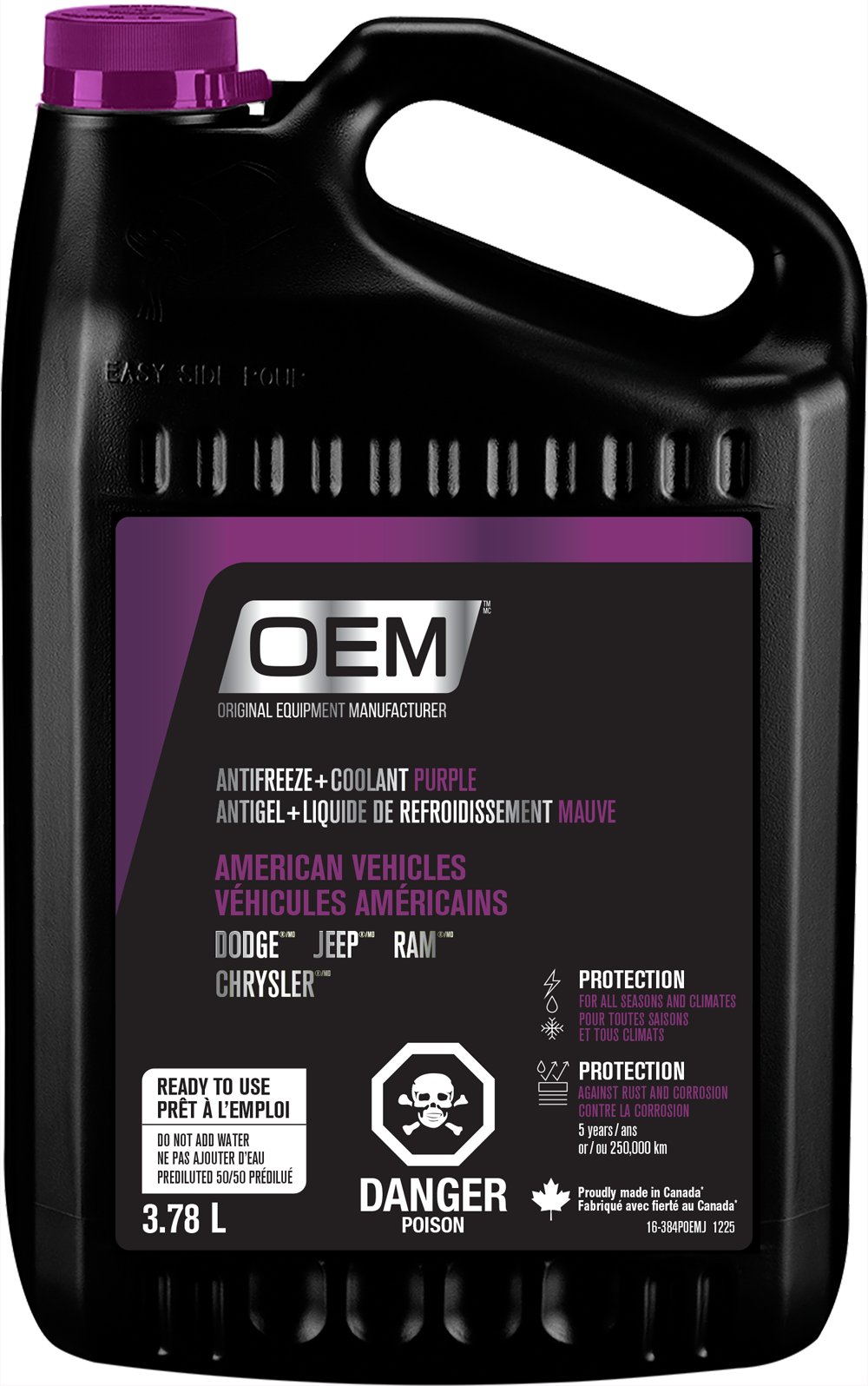 Antifreeze + Coolant Purple American Vehicles