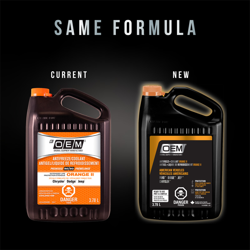 Antifreeze + Coolant ORANGE II American Vehicles