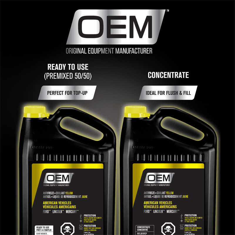 Antifreeze + Coolant Yellow American Vehicles