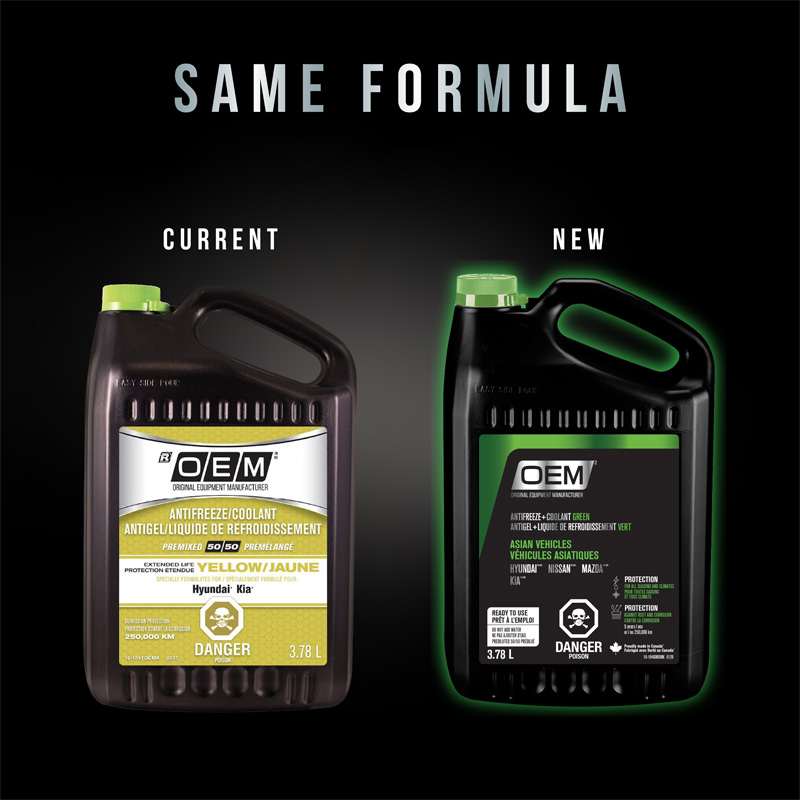 Antifreeze + Coolant Green  Asian Vehicles
