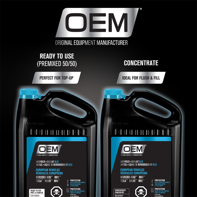 Antifreeze + Coolant Blue  European Vehicles