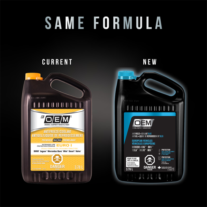 Antifreeze + Coolant Blue  European Vehicles