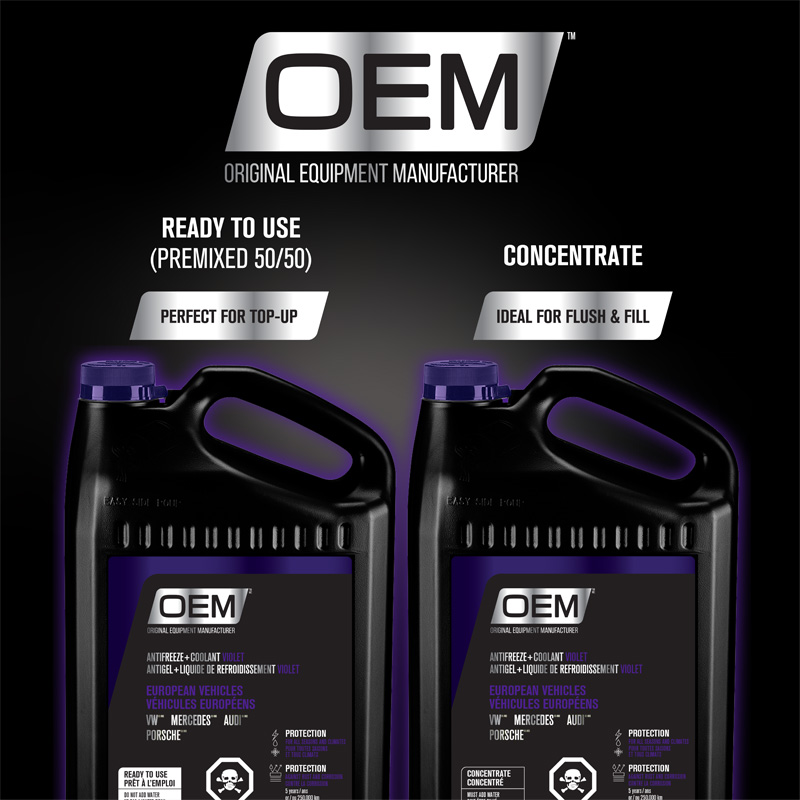 Antifreeze + Coolant Violet  European Vehicles