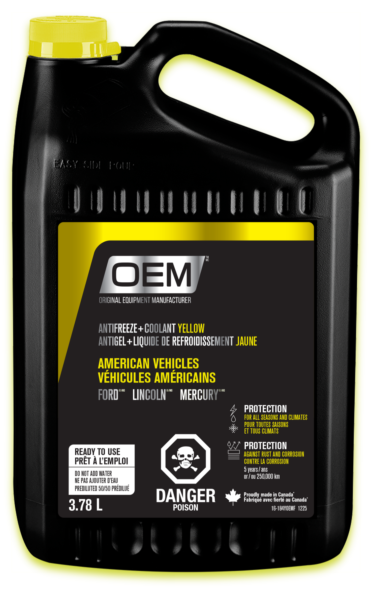 Antifreeze + Coolant Yellow American Vehicles