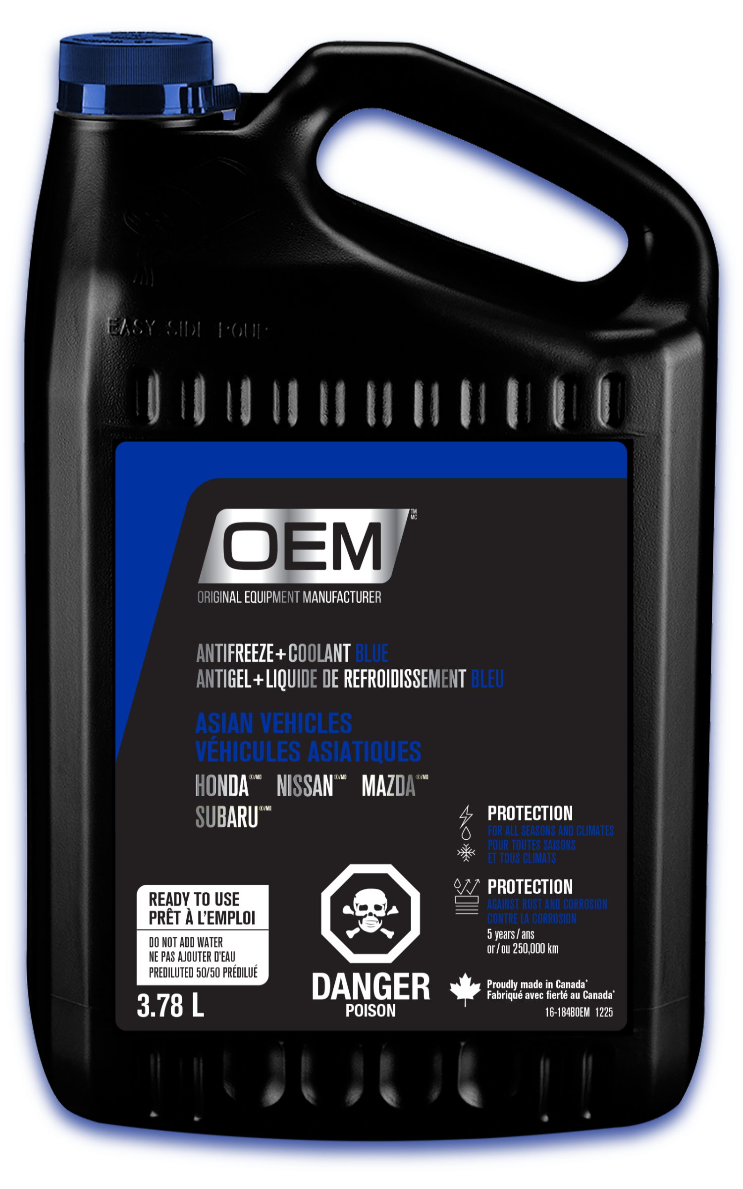 Antifreeze + Coolant BLUE  Asian Vehicles