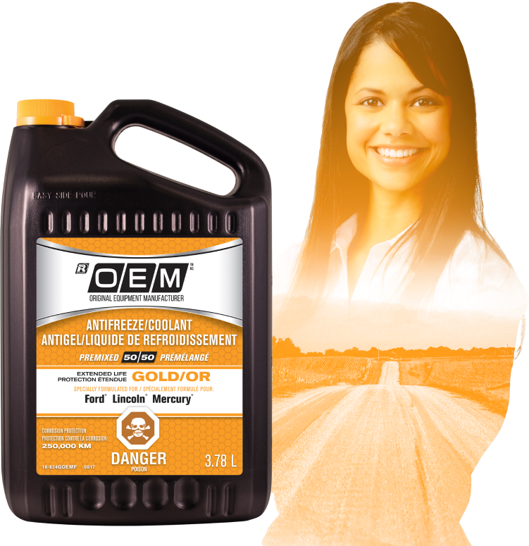OEM Extended Life GOLD Antifreeze/Coolant