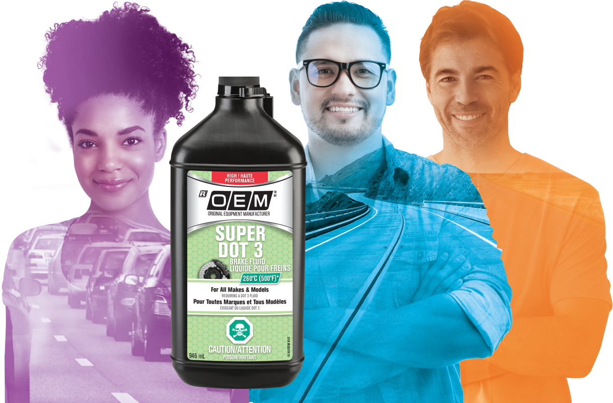 Liquide de frein OEM super DOT 3