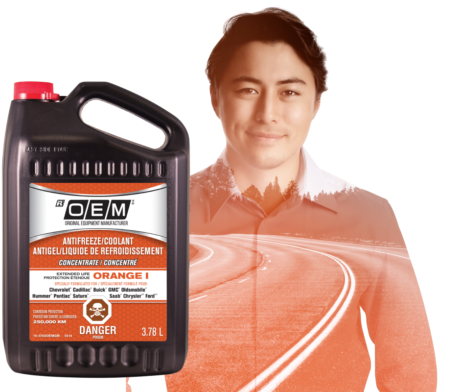 OEM Extended Life ORANGE I Antifreeze/Coolant