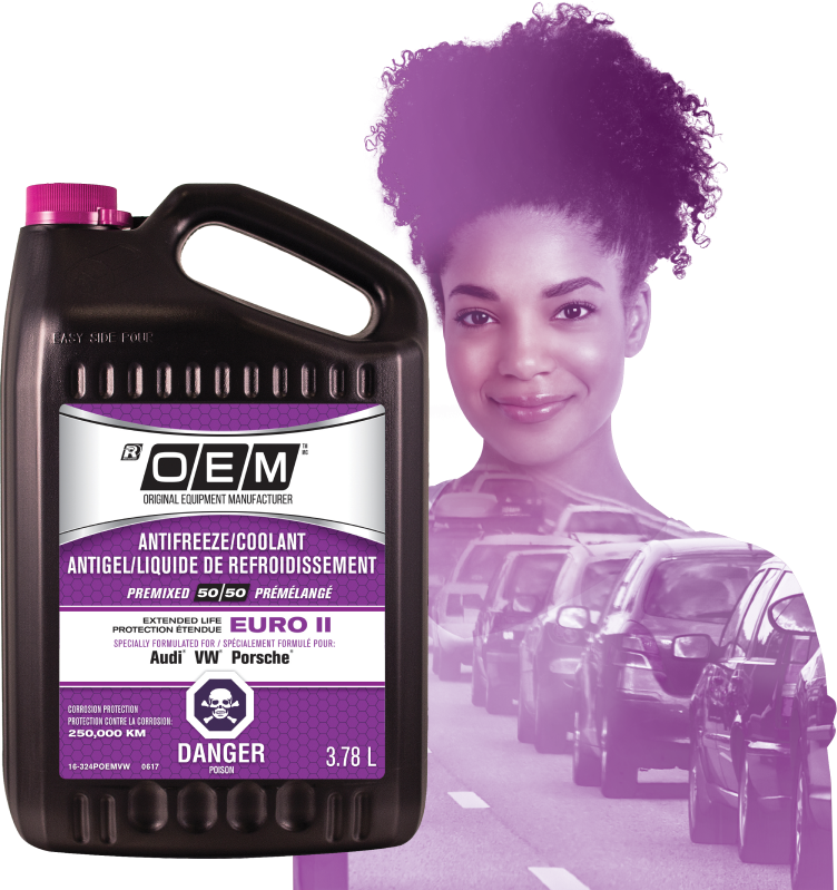 OEM Extended Life EURO II Antifreeze/Coolant