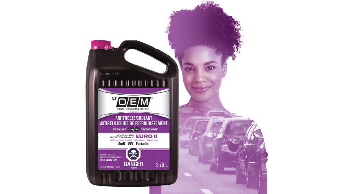 Antigel/Liquide de refroidissement OEM à protection étendue Euro II