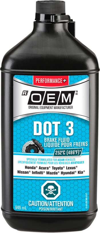 OEM Brake Fluid DOT 3