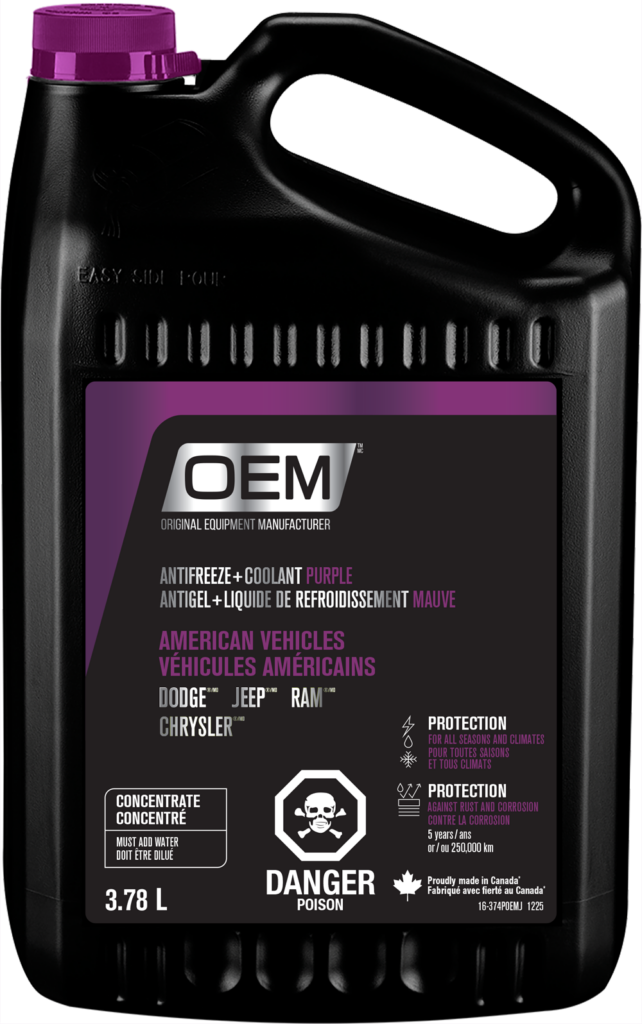 Antifreeze + Coolant Purple American Vehicles