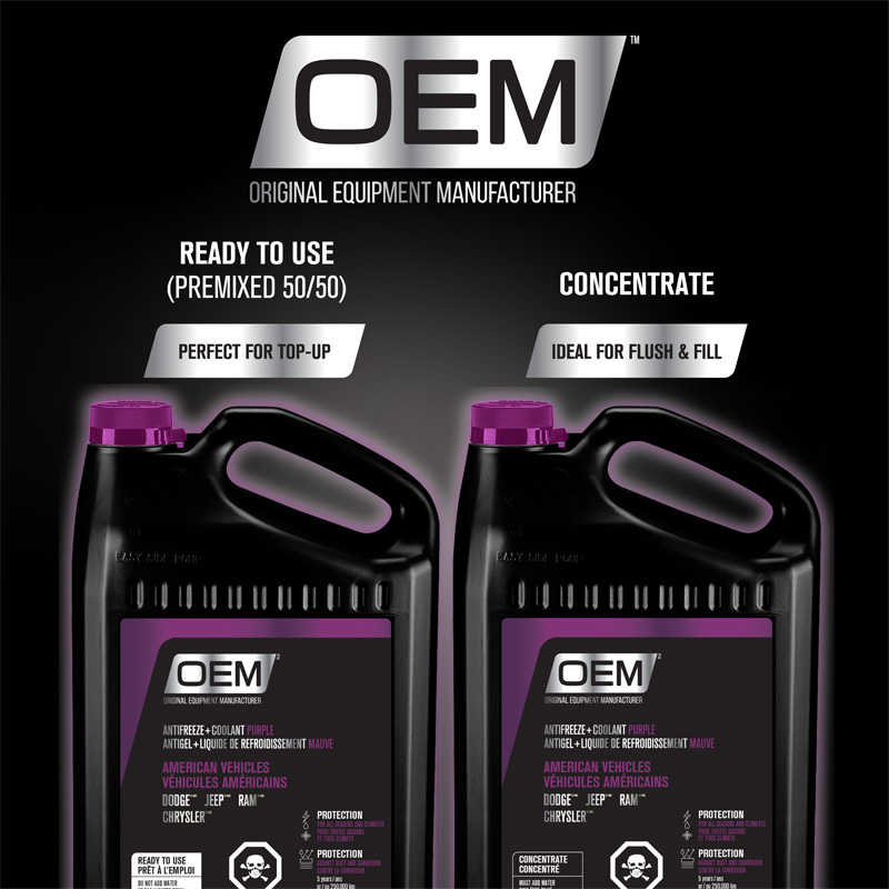 Antifreeze + Coolant Purple American Vehicles