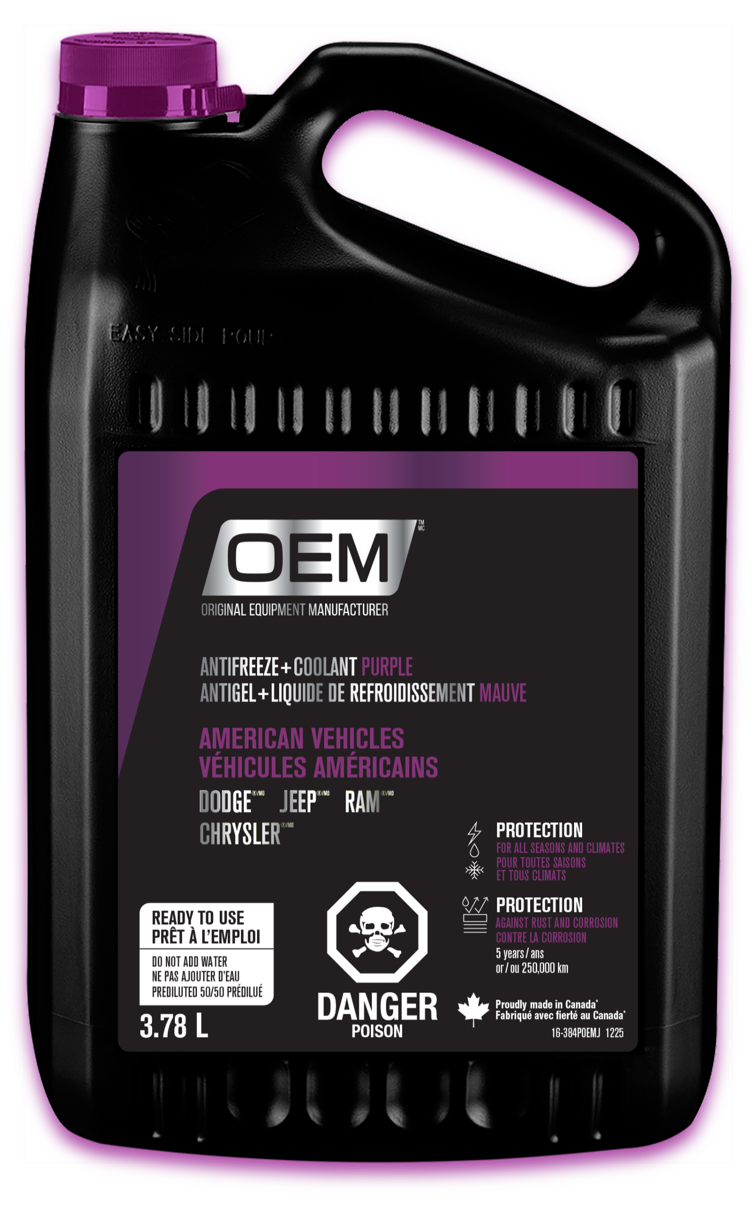 Antifreeze + Coolant Purple American Vehicles